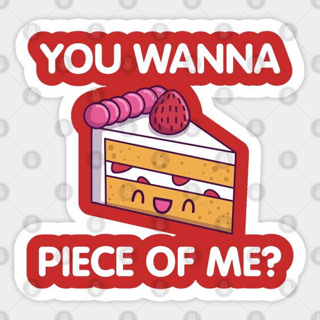 You Wanna Piece Of Me? Sticker by nmcreations